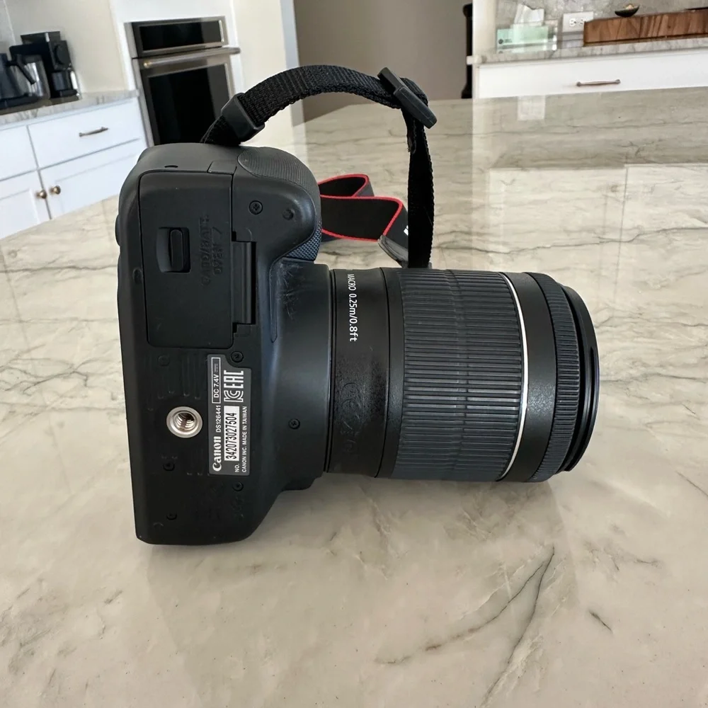 Canon Rebel SL1 with 18-55mm lens